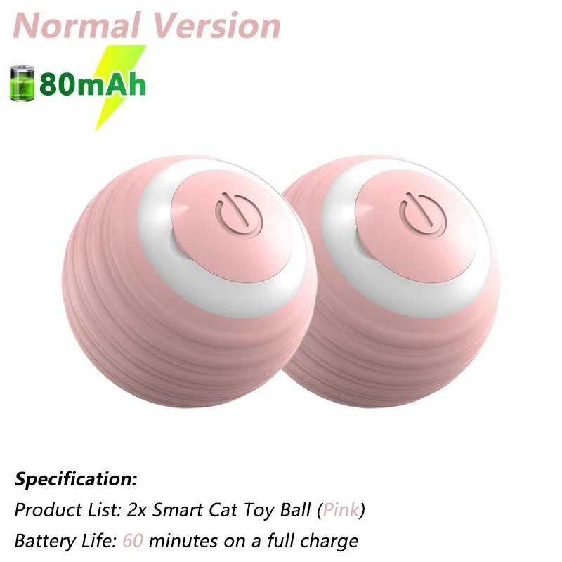 Automatic Interactive Rolling Ball for Cats - Smart Electric Toy and Game Accessory