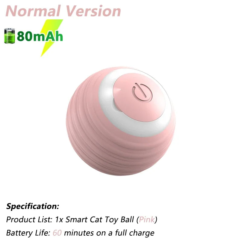 Automatic Interactive Rolling Ball for Cats - Smart Electric Toy and Game Accessory